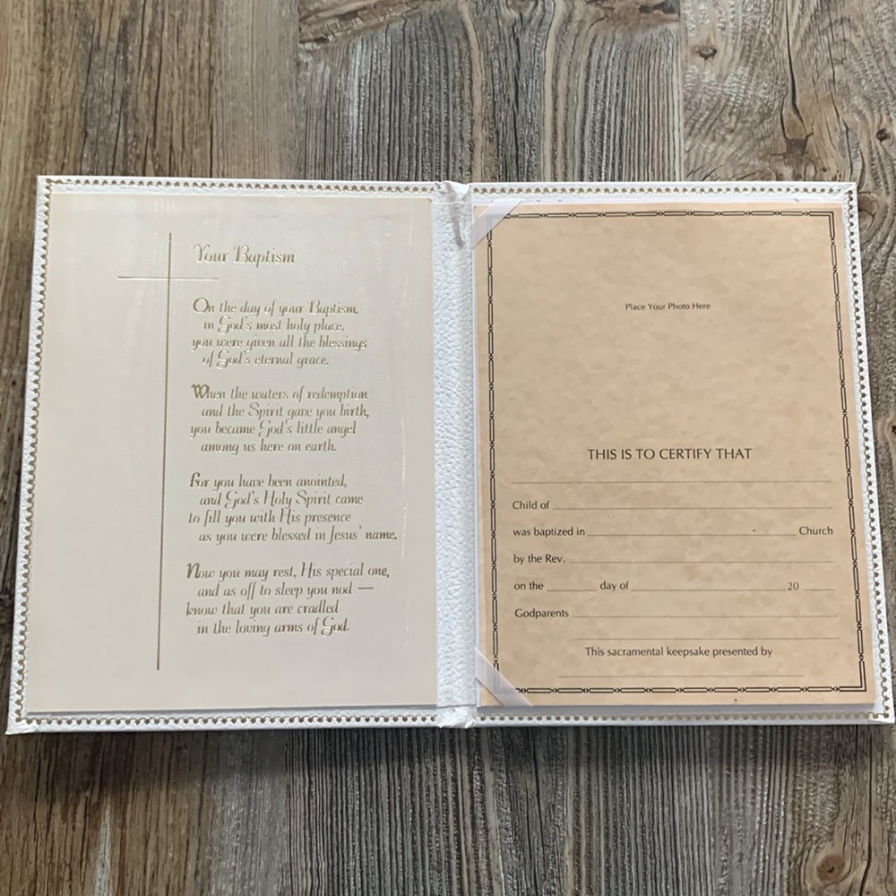 🔥2/$8.50 Baptism Keepsake - Picture 3 of 7